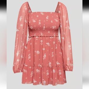 ARITIZIA Wilfred Tempest Mini Dress in Woodblock Size Small